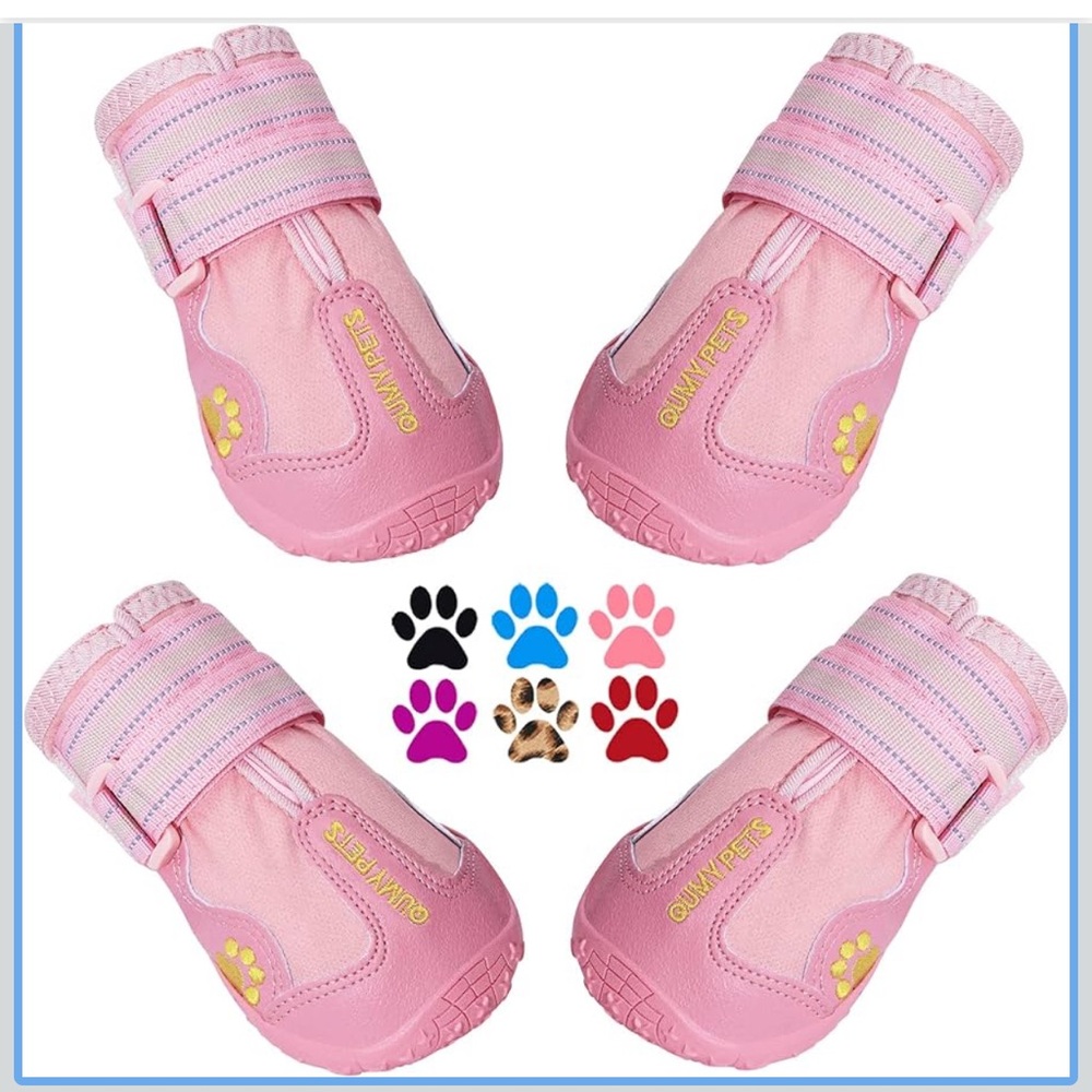 Dog Shoes New In Box Keep dogs feet safe this summer 2.2''WX2.6''L for 31-40lb
